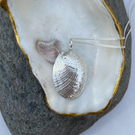 Silver Abalone Necklace