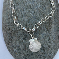 Cornish Scallop Chain Bracelet